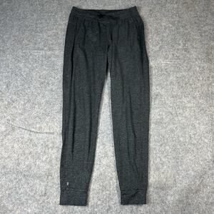 No Bull Jogger Sweatpants Mens Small Heather Gray Athletic Stretch